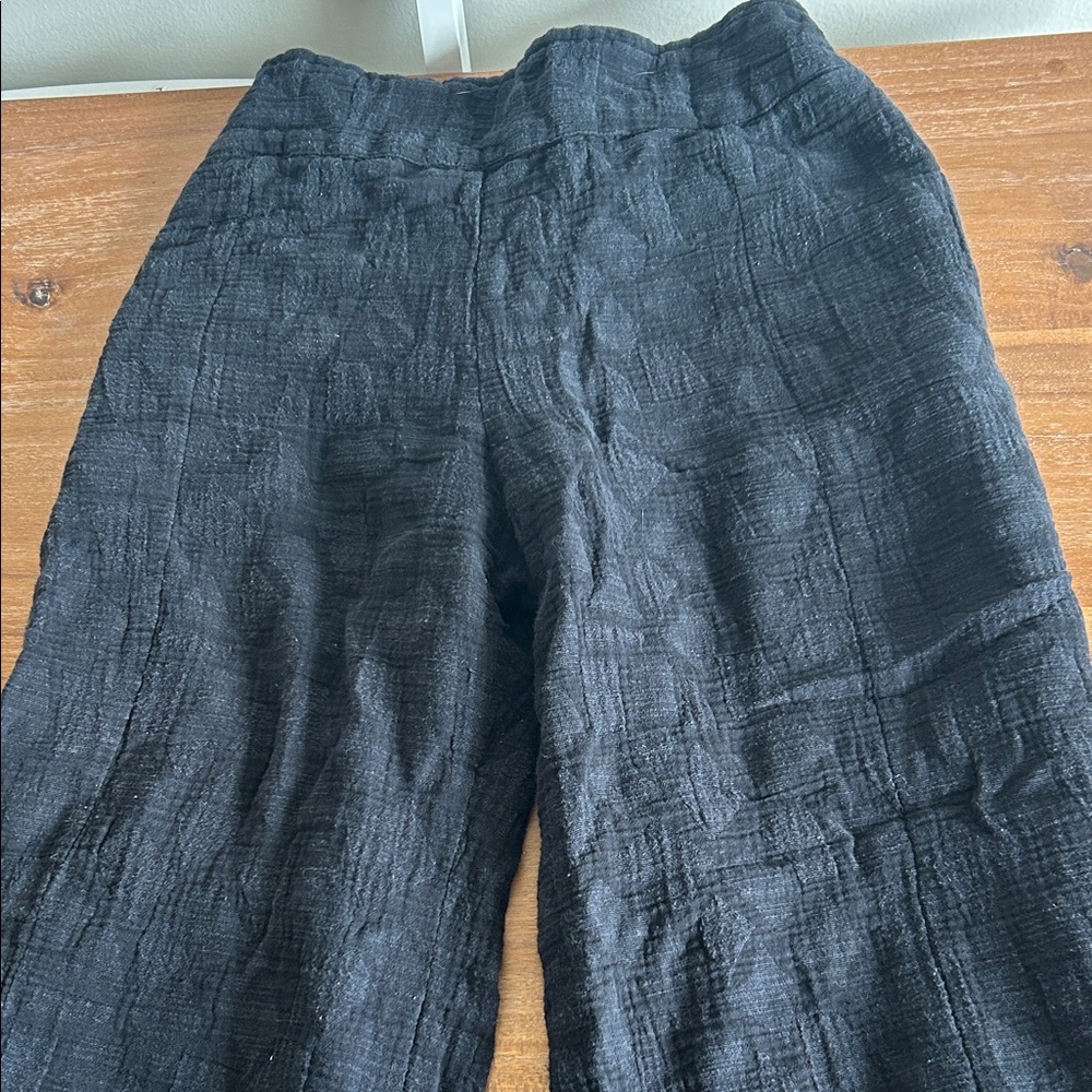 Elegant Black Wide Leg Pants